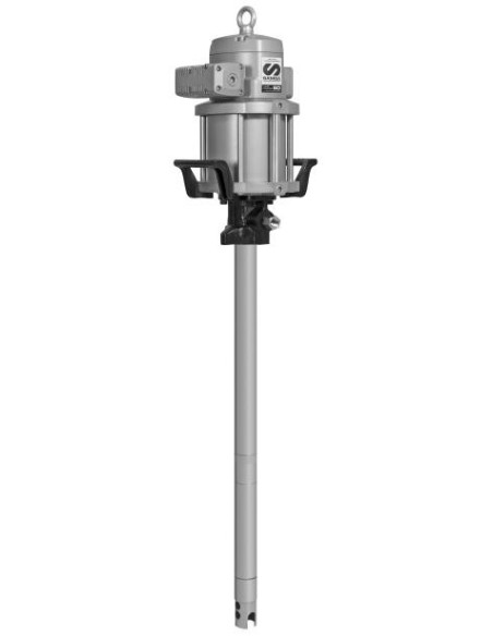 BOMBA NEUMÁTICA DE PISTÓN PARA GRASA PUMPMASTER 60, PM60 - 80:1, BIDÓN 185 KG (400 LB), NPT