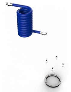 KIT DE CONEXIÓN PARA GRASA, BOMBAS PM60 - 3:1, INDUCTOR BIPOSTE
