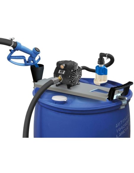 PAQUETE MÓVIL DE BOMBA NEUMÁTICA DF50 PARA UREA/ADBLUE, PARA BIDÓN O IBC CON BOQUEREL MANUAL