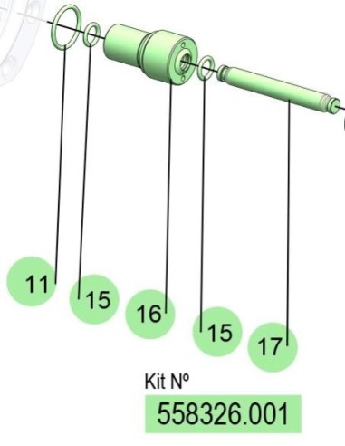 558326.001, KIT EJE