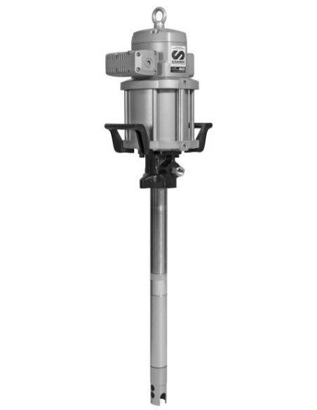 BOMBA NEUMÁTICA DE PISTÓN PARA GRASA PUMPMASTER 60, PM60 - 80:1, BIDÓN 50 KG (120 LB), NPT