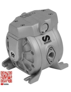 BOMBA NEUMÁTICA DE DOBLE MEMBRANA 1/2, DF50, SERIE DIRECTFLO, ALUMINIO-NBR-NBR (LUBE)