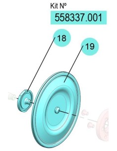 558337.001, KIT MEMBRANAS DF-30 (HYTREL) FLEXIBLES