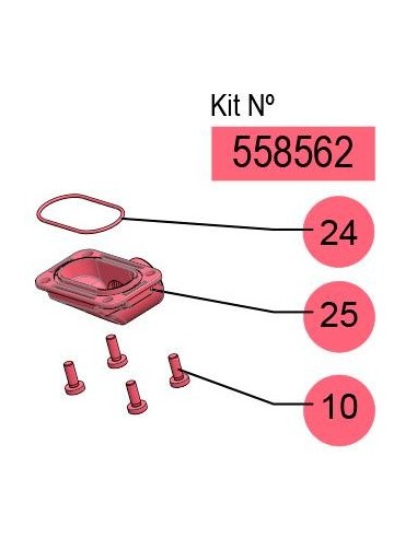 558562, KIT ESCAPE AIRE REMOTO DP200