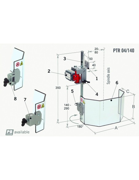 PROTECTOR TALADRO PTR 04/140