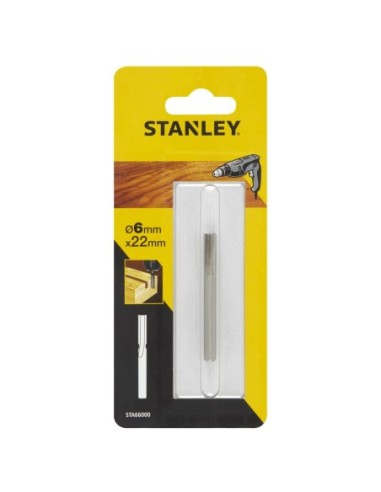 Raspa para cortes rectos de 6 x 15mm. Eje 8 mm. Para madera.