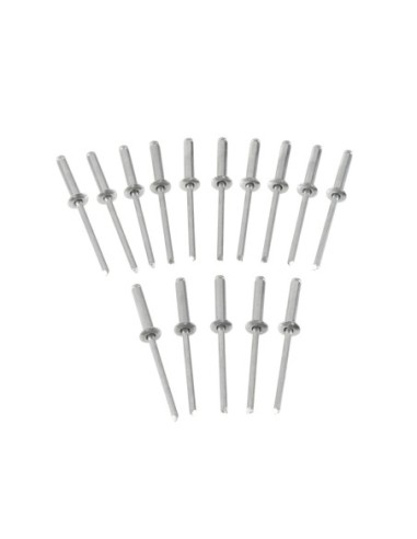 Remaches de aluminio 3 x 12,5mm (15 u.)