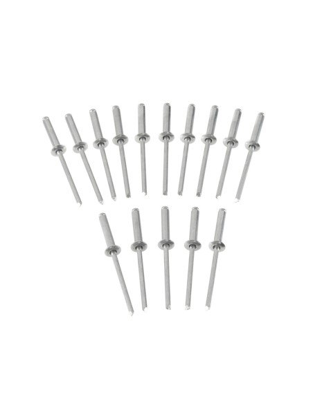 Remaches de aluminio 3 x 12,5mm (15 u.)