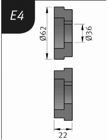 RODILLO PARA SBM140-12 TIPO- E4