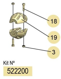522200, KIT TOPE MANGUERA