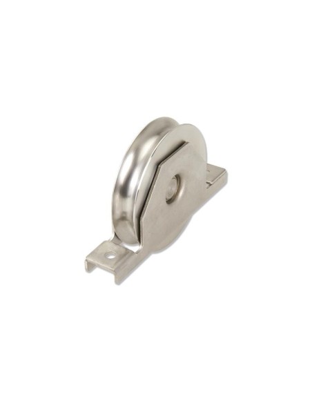 Ruedas con soporte encastar canal U. Zincadas | 80-214/16
