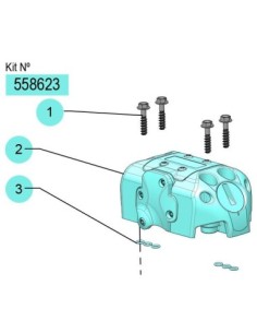 558623, KIT DISTRIBUIDOR DE AIRE DC-20