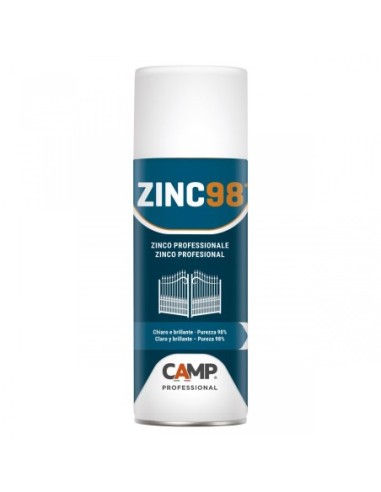 Protector de zinc claro y brillante al 98% ZINC98