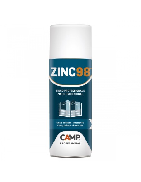 Protector de zinc claro y brillante al 98% ZINC98