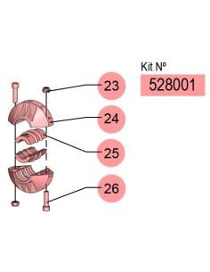 528001, KIT TOPE MANGUERA
