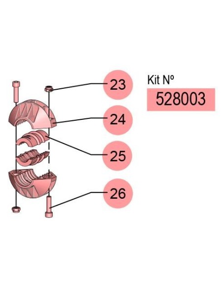 528003, KIT TOPE MANGUERA