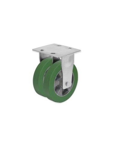 QD - Rotantes Modelo Q con Rueda Doble D Sujeción por Pletina P | 36-947 QDPF6 200 AEB5