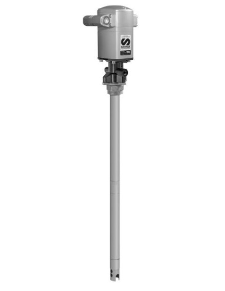 BOMBA NEUMÁTICA DE PISTÓN PARA GRASA PUMPMASTER 35, PM35 - 60:1 BIDÓN 50 KG (120 LB)