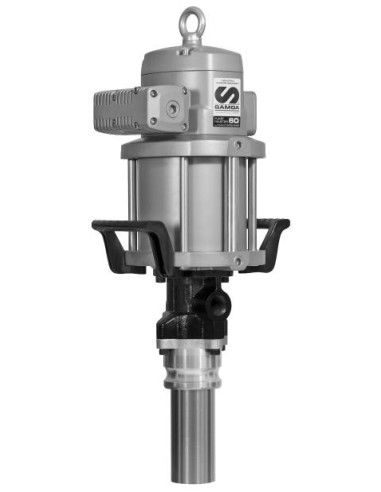 BOMBA NEUMÁTICA DE PISTÓN PARA GRASA PUMPMASTER 60, PM60 - 12:1, PARA BOLSAS A GRANEL, NPT