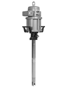 BOMBA NEUMÁTICA DE PISTÓN PARA GRASA PUMPMASTER 60, PM60 - 80:1, BIDÓN 50 KG (120 LB)