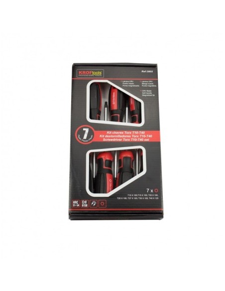 KIT DESTORNILLADORES TORX T10-T40 7 PZS