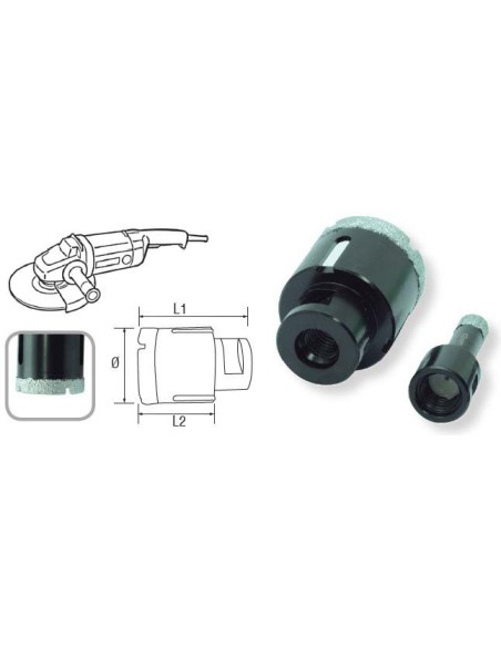 SESA - CORONA DIAMANTADA M14 12MM