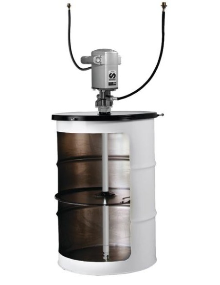 KIT DE BOMBA NEUMÁTICA PUMPMASTER 35 - 60:1 PARA GRASA, BIDÓN 185 KG