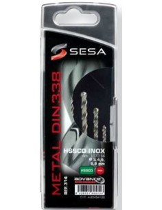 SESA - SESABOX INOX HSS-CO 3-4-5-6-8MM 5PZ. 2