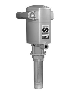 BOMBA NEUMÁTICA DE PISTÓN PARA ACEITE PUMPMASTER 35, PM35 - 5:1, MURAL CON ADAPTADOR