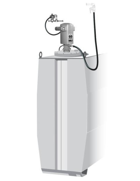 KIT DE BOMBA NEUMÁTICA PUMPMASTER 35 - 5:1 PARA ACEITE, CISTERNA