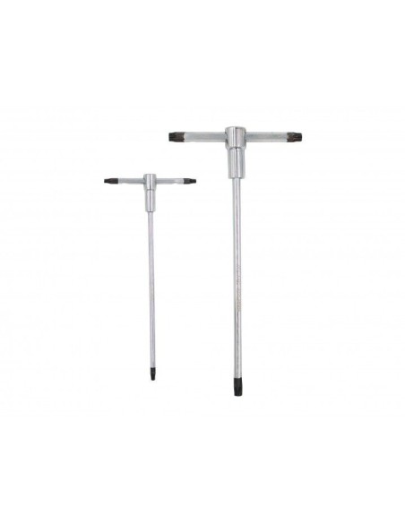 LLAVE EN T CON TRES EXTREMIDADES MACHO TORX T15