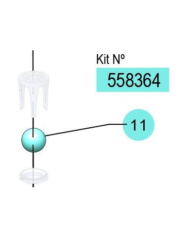 558364, KIT BOLAS DF-100 1 (NBR)