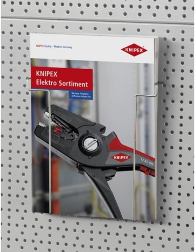 Soporte para folletos para expositores murales KNIPEX 00 19 36