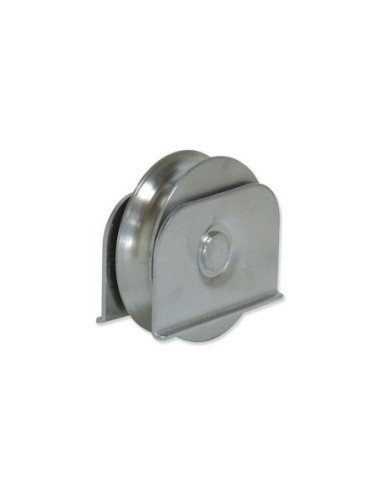 Ruedas con soporte soldar canal U. Zincadas | 80-182/16