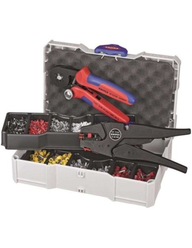 Surtido de crimpado para punteras huecas KNIPEX 97 90 10