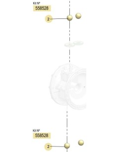 558528, KIT BOLAS DP200 (ACETAL)