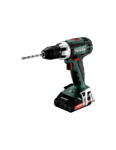 TALADRO ATORNILLADOR + 2 BATERIAS 18V + CARGADOR + MALETIN METABO 602102530 BS 18 LT