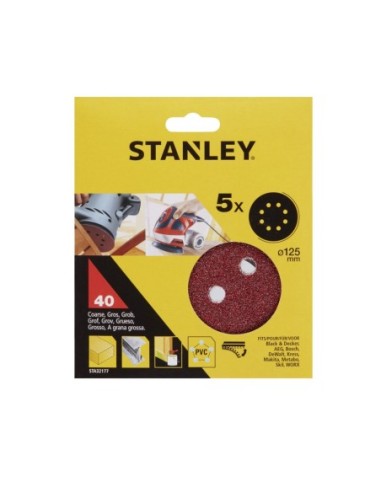 5 Discos ø 125 mm. Para lijadora rotorbital