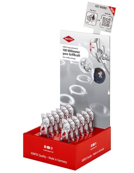 Expositor para mostrador 12 piezas KNIPEX 00 18 01 V42