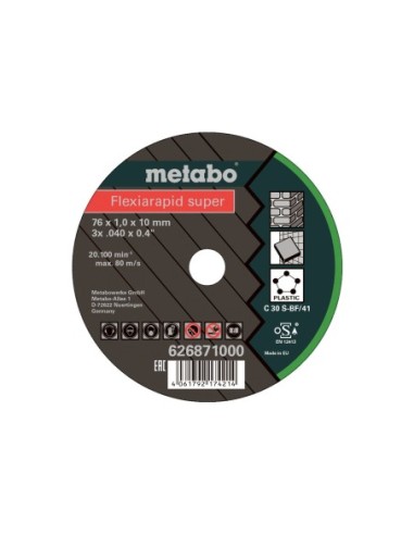 5 Flexiarapid Super 76x1,0x10,0 mm Universal (626871000)