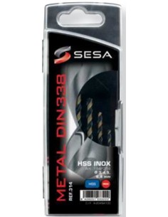 SESA - SESABOX INOX PROGRESIVA 3-4-5-6-8MM 5PZ. 2