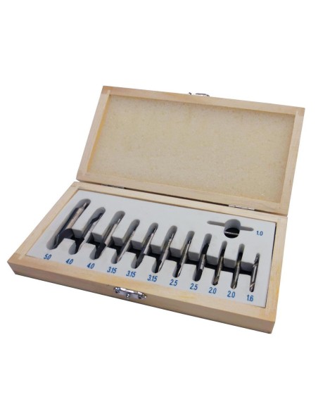 Set de 12 brocas de centrado 1-5mm | ZBS12TLG Holzmann