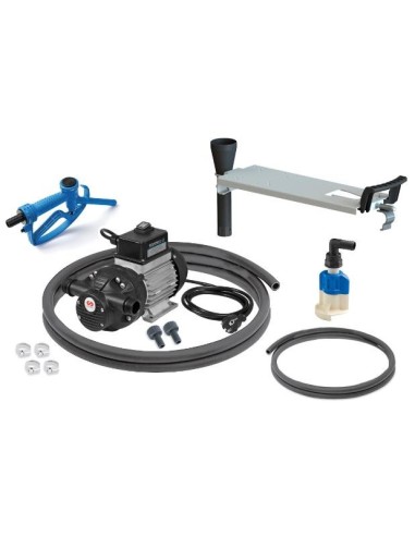 PAQUETE ESTACIONARIO DE BOMBA ELÉCTRICA SERIE SOLURA 230 V AC PARA UREA/ADBLUE CON BOQUEREL, 30 L/MIN