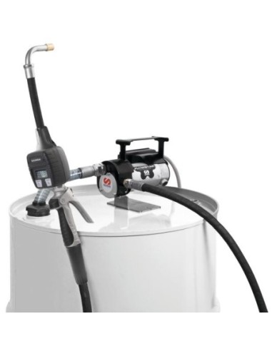 PAQUETE PORTÁTIL DE BOMBA ELÉCTRICA SERIE FLOWSTAR 24 V DC PARA ACEITE CON PISTOLA CONTADORA, 6 L/MIN