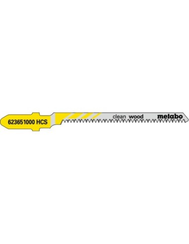 5 hojas para sierra de calar clean wood 57/ 1,4 mm (623651000)