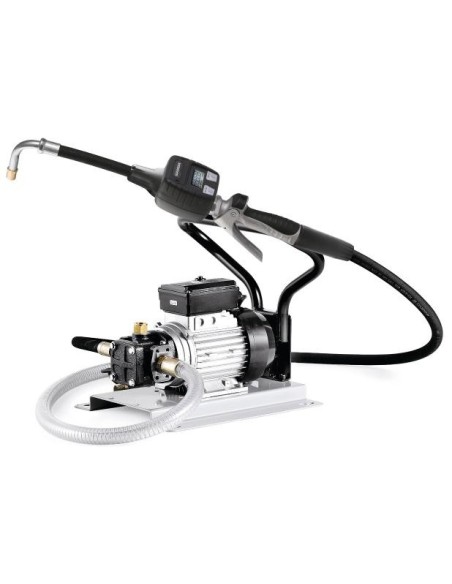 PAQUETE PORTÁTIL DE BOMBA ELÉCTRICA SERIE FLOWSTAR 230 V AC PARA ACEITE CON PISTOLA CONTADORA, 10 L/MIN