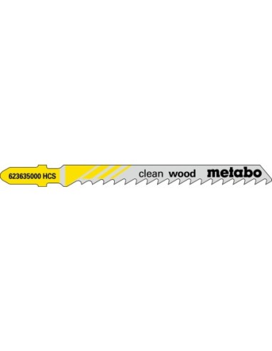 5 hojas para sierra de calar clean wood 74/ 4,0 mm (623635000)