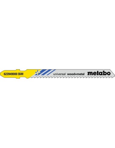 5 hojas para sierra de calar universal wood + metal 90/ 2,5 mm (623949000)