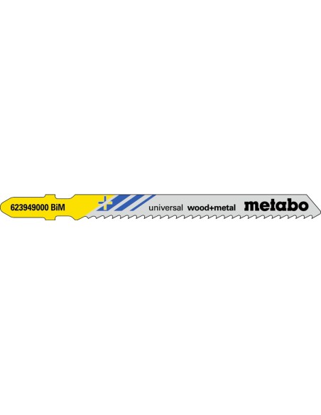 5 hojas para sierra de calar universal wood + metal 90/ 2,5 mm (623949000)