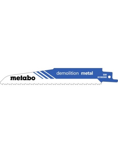 5 hojas para sierras de sable demolition metal 150 x 1,6 mm (631992000)
